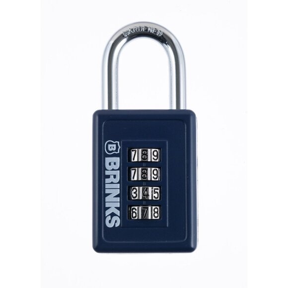 Brinks Zinc Diecast 40mm Combination Sport Padlock with 1 3/16in Shackle, New - Picture 3 of 6